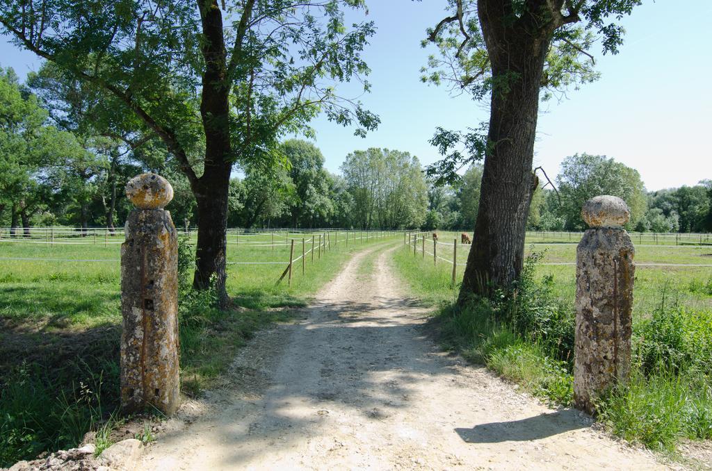Bed and Breakfast Chateau Beau-Site Portets Exterior foto