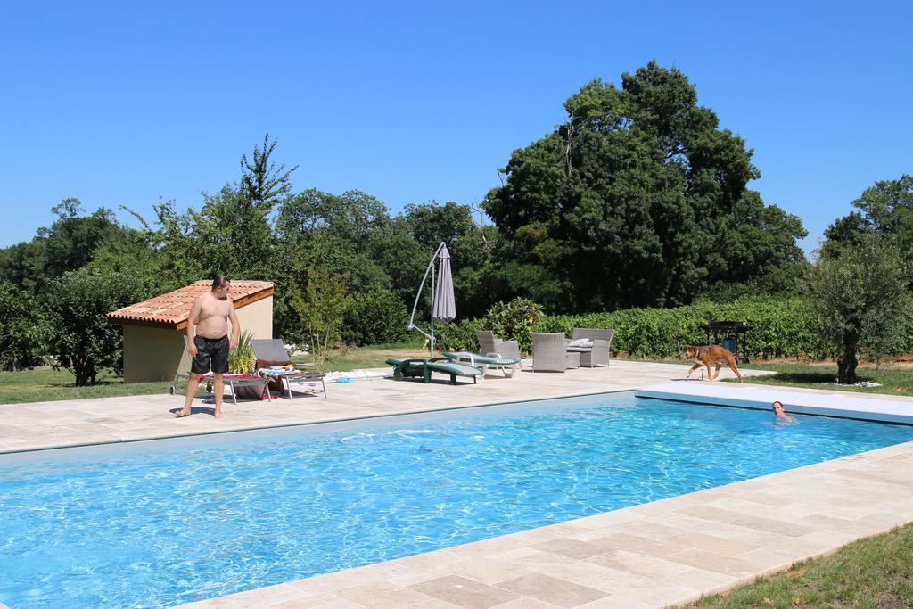 Bed and Breakfast Chateau Beau-Site Portets Exterior foto