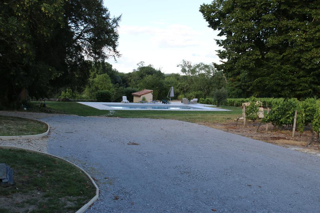 Bed and Breakfast Chateau Beau-Site Portets Exterior foto